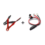 Patareisid, akusid ja laadijaid // Auto ja mootorratta aku laadijad 12V, 24V, 6V | K&auml;ivitusseade (Jump Starter) // Zestaw przewod&oacute;w do prostownika