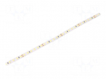 LED tape | white cold | 2835 | 24V | LED/m: 120 | W: 8mm | 120&deg; | IP20 | 12W/m
