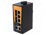 Industrial module: switch Ethernet | unmanaged | 9.6&divide;60VDC | IP30