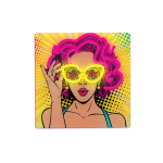LED ribad // NEON FLEX LED strips // Neon art led power woman ż&oacute;łto fioletowy fla02 forever light