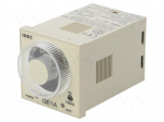 Timer | 0,1s&divide;10h | SPDT + SPDT | 240VAC/5A,24VDC/5A | 24VAC | 24VDC