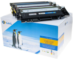 G&G tooneri komplekt 4 tk Samsung P406C/ HP SU375A BK/C/M/Y jaoks