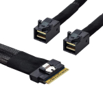 Broadcom BROADCOM Kontroller BCM KAABEL 1M U.2, SFF8654X8 TO 2xSFF8643x4