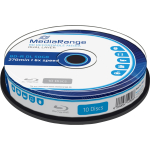 MediaRange Bluray 50GB 10 tk BD-R ketas 6x kahekordne kiht