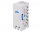 Sensor: thermostat | Contacts: NO | 10A | 250VAC | IP20 | Mounting: DIN