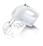 Severin Handmixer HM 3820 (wei&szlig;/Gray, 300 Watt)