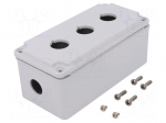 Enclosure: for remote controller | X: 80mm | Y: 170mm | Z: 73mm | grey