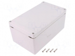 Enclosure: multipurpose | X: 120mm | Y: 200mm | Z: 90mm | 1555 | grey