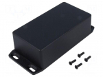 Enclosure: multipurpose | X: 66mm | Y: 121mm | Z: 39mm | 1590 | aluminium