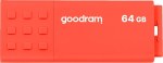 Pendrive Goodram UME3 Care 64GB USB 3.0 Pomarańczowy