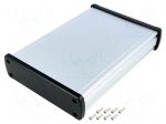 Enclosure: multipurpose | X: 146.6mm | Y: 209mm | Z: 41.6mm | aluminium