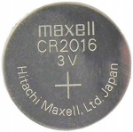 Battery Maxell Zinc CR2016