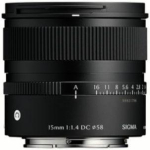 Camera accessory Sigma 15mm F1.4 DC Contemporary Canon RF