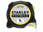 Measuring tape | L: 5m | Width: 32mm | plastic | Class: II | yellow