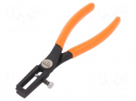 Stripping tool | Wire: round | 23AWG&divide;4AWG | Length: 160mm | Mat: steel