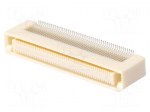 Connector: PCB to PCB | female | PIN: 100 | 0.6mm | H: 8.95mm | SMT | 400mA