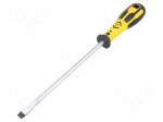 Screwdriver | slot | SL 10mm | Series: Dextro | Blade length: 200mm