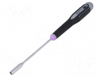 Screwdriver | hex socket | Blade length: 100mm | Overall len: 220mm