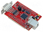 Dev.kit: ARM NXP | LPC2148 | I2C x2,RS232,SPI,SSP,UART x2,USB