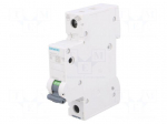 Circuit breaker | 230VAC | Inom: 1A | Poles: 1 | DIN | Charact: C | 6kA