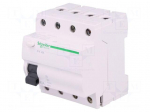 RCD breaker | Inom: 40A | Ires: 300mA | Poles: 4 | 400V | Mounting: DIN