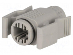 RJ45 housing | Variosub | UL94V-0 | Locking: latch | IP67