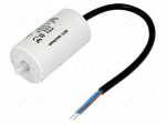 Capacitor: motors, run | 15uF | 475VAC | &Oslash;40x70mm | -25&divide;85&deg;C | &plusmn;5%