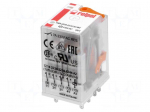 Relay: electromagnetic | 4PDT | Ucoil: 110VAC | 6A/250VAC | 6A/24VDC
