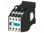 Contactor: 8-pole | NC + NO x7 | 24VDC | 10A | DIN | screw terminals