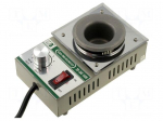 Device: soldering pot | 150W | 200&divide;450&deg;C | 38mm | 230VAC | Plug: EU