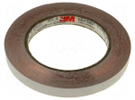 Tape: electrically conductive | W: 12mm | L: 16.5m | Thk: 0.088mm