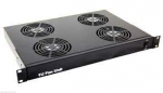 1U fan block/ 4 fans/ 19'/ Black