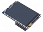 Display: TFT | 3.2" | 320x240 | Illumin: LED | 85.01x56.21mm | 3.3&divide;5VDC
