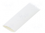 Heat shrink sleeve | flexible | 2: 1 | 19mm | L: 1.2m | white | 5pcs.