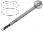 Wire | &Ouml;LFLEX&reg; CLASSIC 100 CY | 5G2,5mm2 | tinned copper braid | PVC