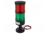 Signaller: signalling column | LED | red/green | Usup: 230VAC | IP65