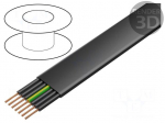 Wire | NEO-Flach,NGFLGOU | 7G1.5mm2 | unshielded | 300V,500V | Cu