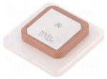 Antenna | GNSS,GPS | 2.1dBi,4.2dBi,4.5dBi | SMD | 36x36x7mm