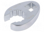 Wrench: ring half-open | 15mm | L: 42mm | Chrom-vanadium steel | 3/8"