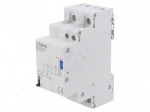 Relay: installation | bistable,impulse | DPDT | Ucoil: 230VAC | BI | 32A