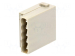 Connector: HDC | module | male | 16A | 400V | Han-Modular&reg; | PIN: 5