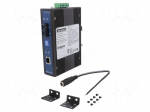 Media converter | ETHERNET/single-mode fiber | Number of ports: 2