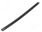 Hole and edge shield | polyetylene | L: 30.5m | black | H: 4.1mm