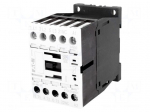 Contactor: 3-pole | NO x3 | Auxiliary contacts: NC | 24VDC | 9A | DILM9