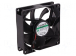 Fan: DC | axial | 12VDC | 92x92x25mm | 47.97m3/h | 17.7dBA | Vapo | 1700rpm