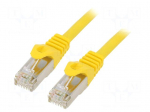 Patch cord | S/FTP | Cat: 6a | RJ45 plug,both sides | stranded | Cu | 3m