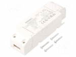 Power supply: switching | LED | 18W | 24VDC | 225&divide;750mA | 198&divide;264VAC