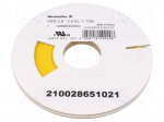 Heat shrink sleeve | glueless | 3: 1 | 2.4mm | L: 13m | yellow