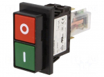 Circuit breaker | 16A | Poles: 2 | SNAP-IN | IP40 | TA45 Push button 2P
