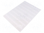 Label | 25mm | 33.5mm | white | FLEXIMARK&reg; | self-adhesive | Size: A4